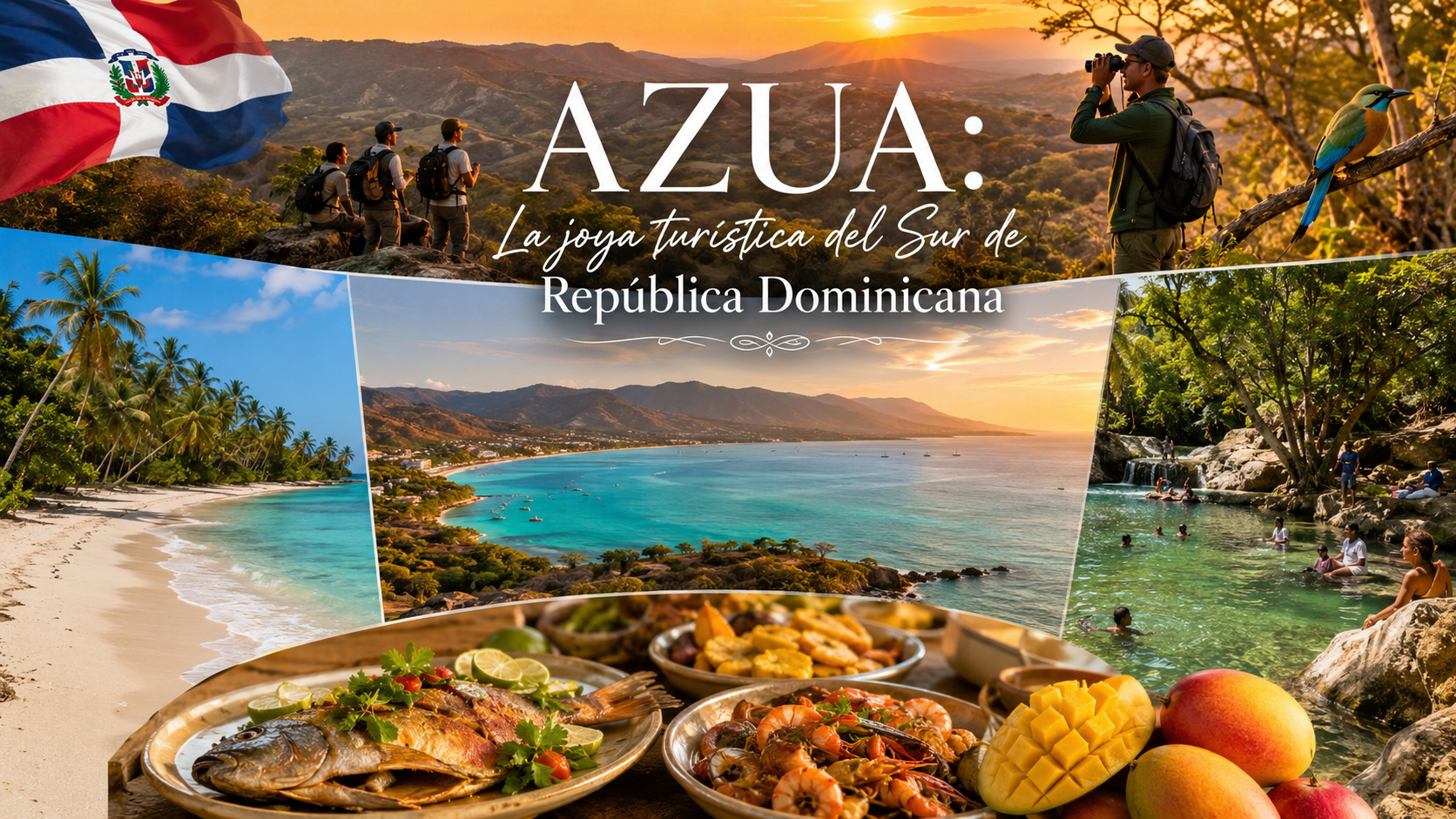 Azua collage turístico