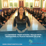 La comunidad «Mujer Integral» realiza visita institucional al Palacio Nacional de la RD