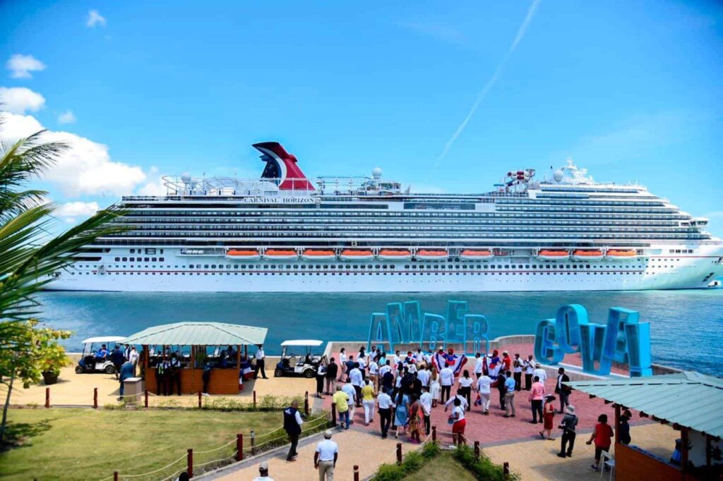 Llegada de cruceristas a RD