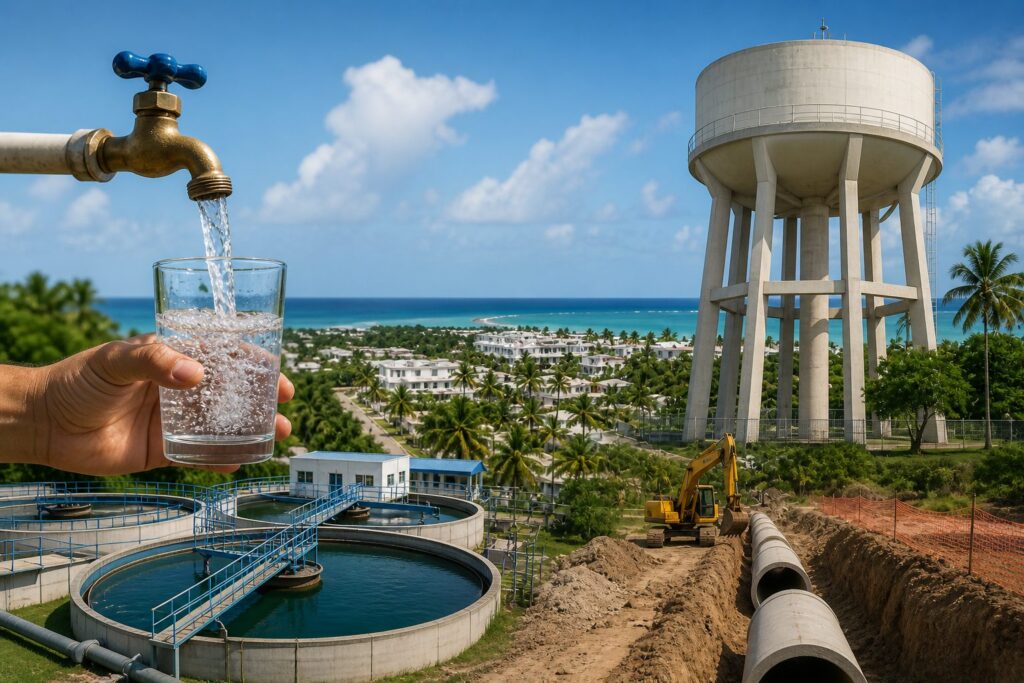 Saneamiento agua Veron Punta Cana